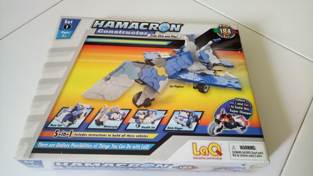 japan import LaQ Hamacron Constructor 1 Jet 