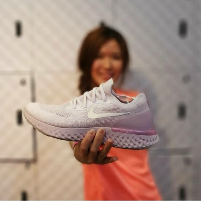 NIKE EPIC REACT FLYKNIT PINK MATCHA Carousell