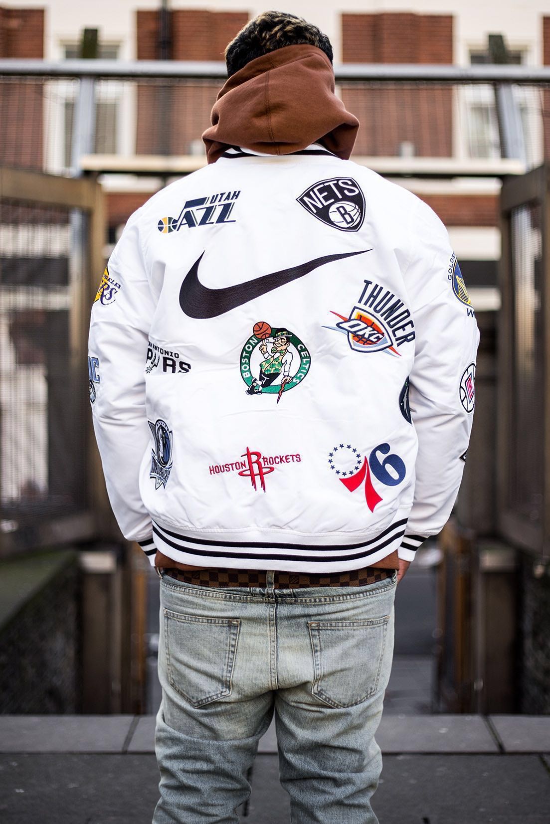 supreme x nba varsity jacket