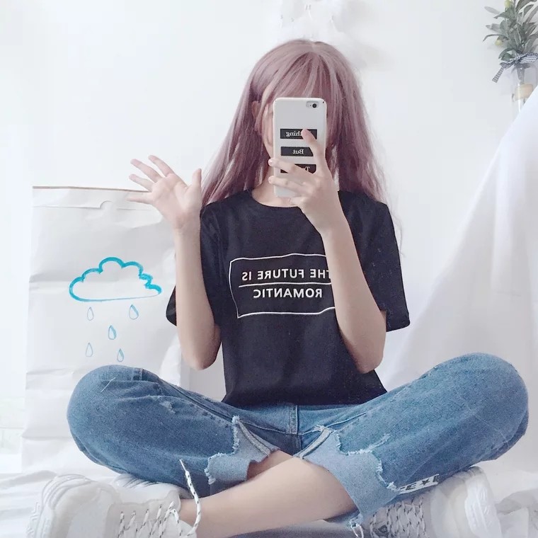 Po 3 Colours Tumblr Pastel Tee Women S Fashion Clothes Tops On