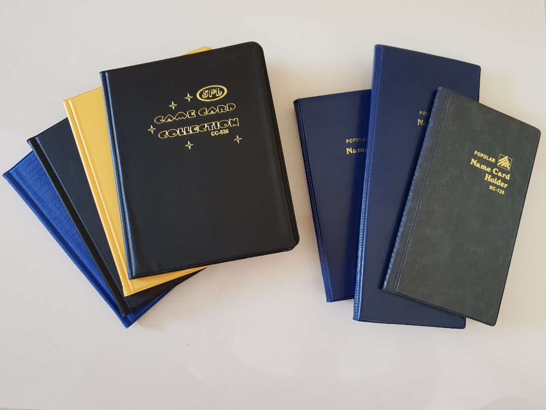 Popular & SPL name card / game card holder book, Hobbies & Toys