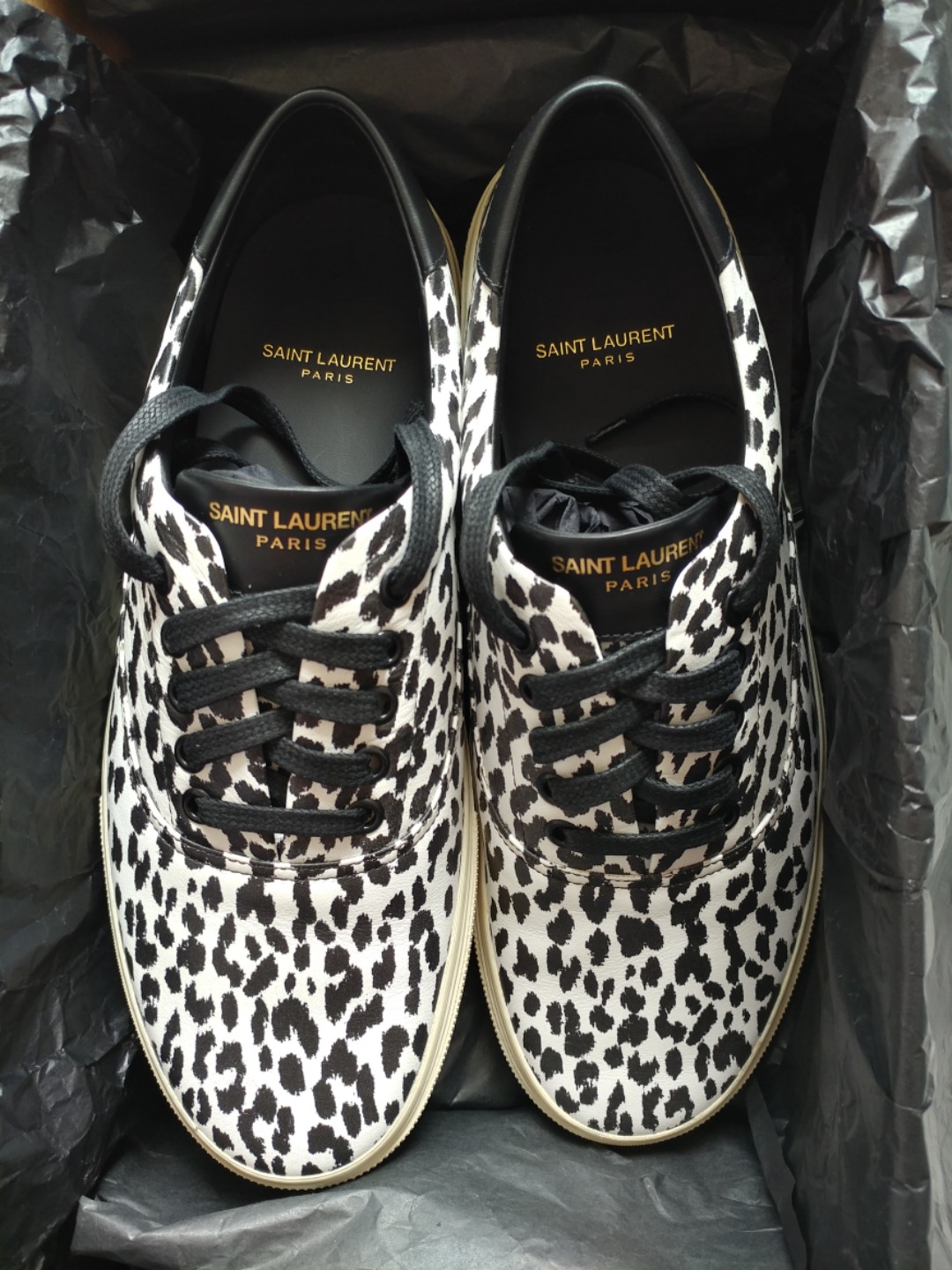 Saint laurent sales baby cat sneakers