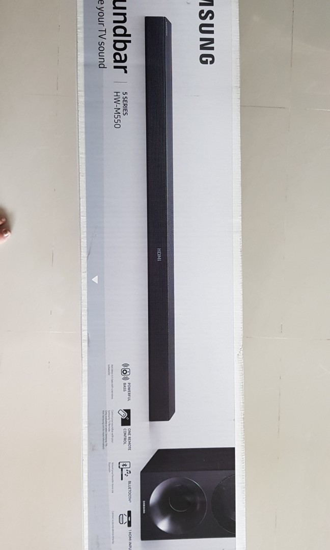 Samsung Soundbar HWM550, Audio, Soundbars, Speakers & Amplifiers on