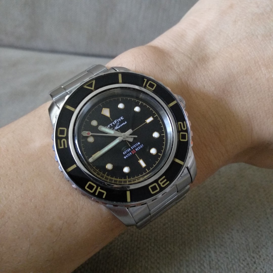 Seiko Fifty Fathoms mod, Men's Fashion, Watches & Accessories, Watches on  Carousell