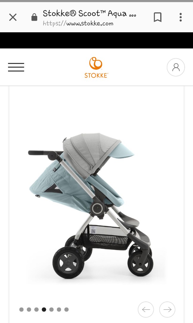 Stokke Scoot Brand New Aqua Blue Babies Kids Going Out