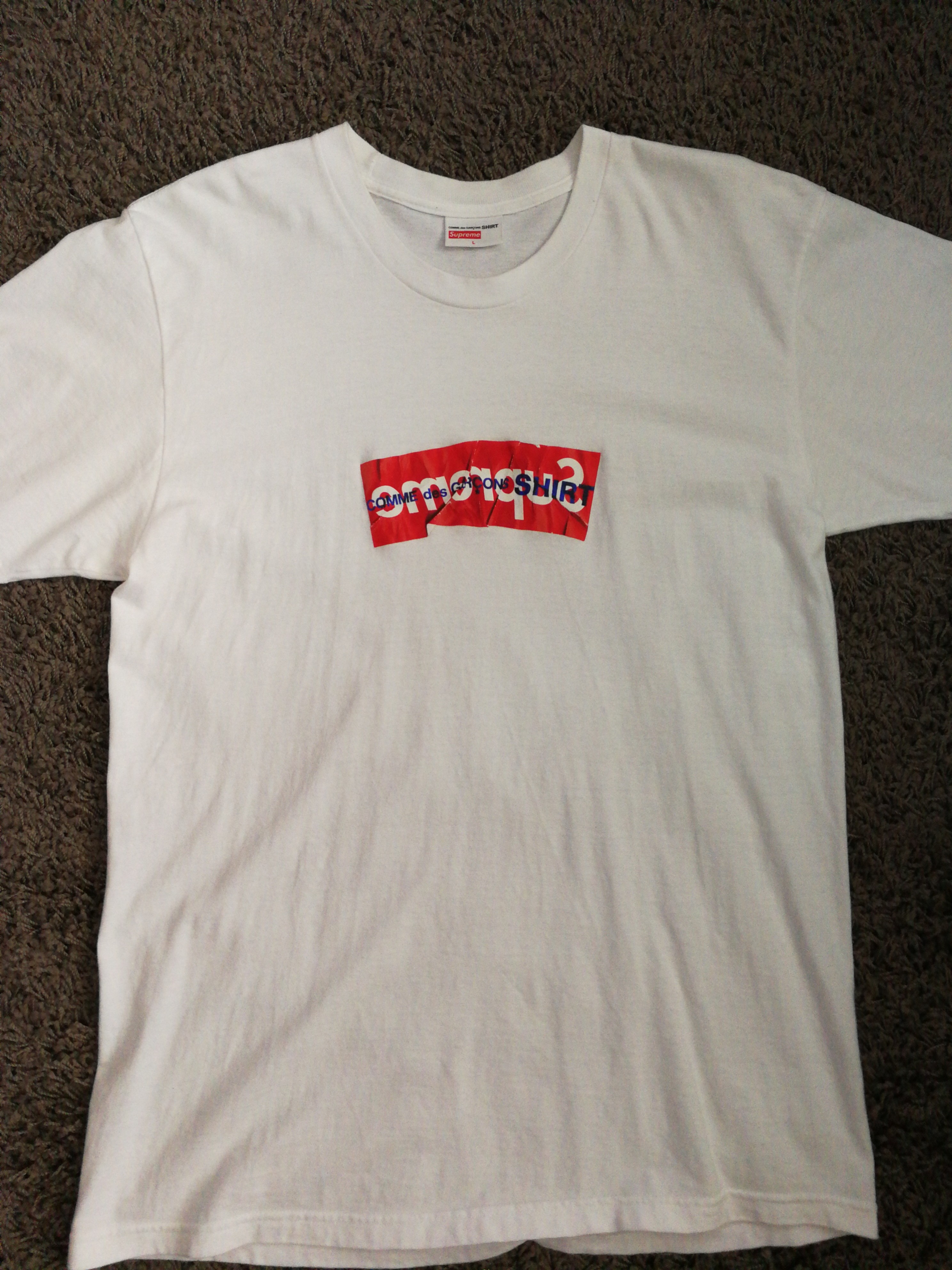 cdg box logo tee