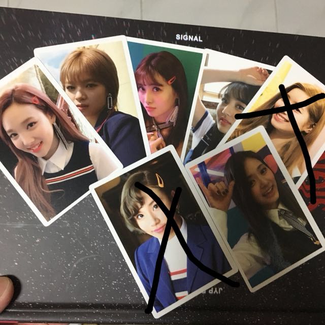 Twice Signal Monograph Photocard Hobbies Toys Memorabilia Collectibles K Wave On Carousell