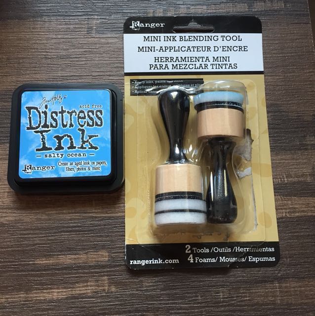 Used Ranger Distress Ink And Blending Tool Design Craft Craft