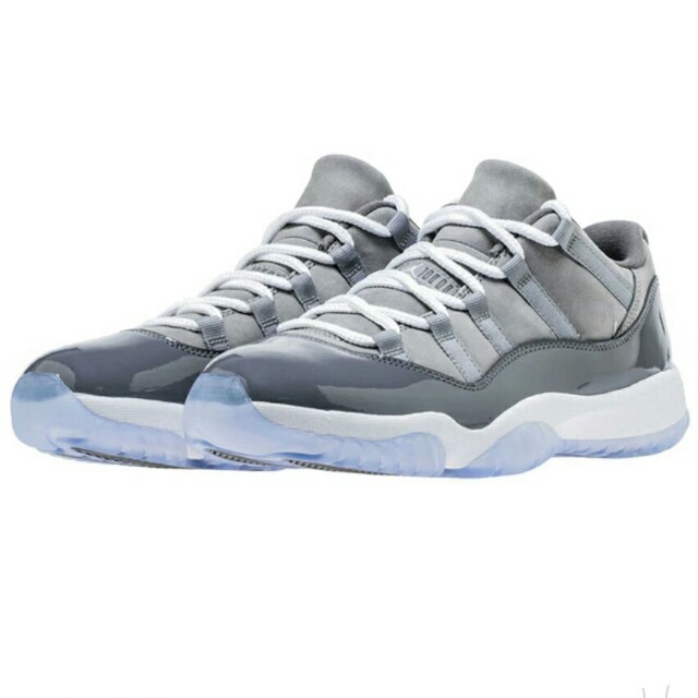 jordan xi low cool grey