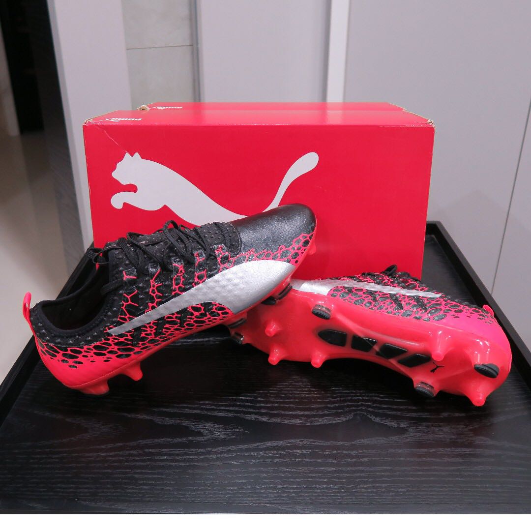 100 Original BNIB Puma evoPOWER Vigor 1 Graphic FG Soccer Boots Weston retailed 149.00 Sports Equipment Sports Games Racket Ball Sports on Carousell
