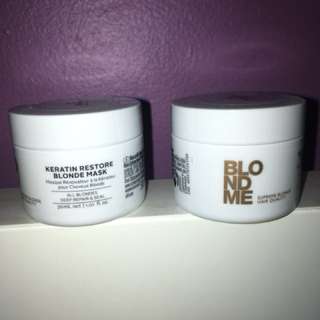 FREE Schwarzkopf Keratin Blonde Hair Mask