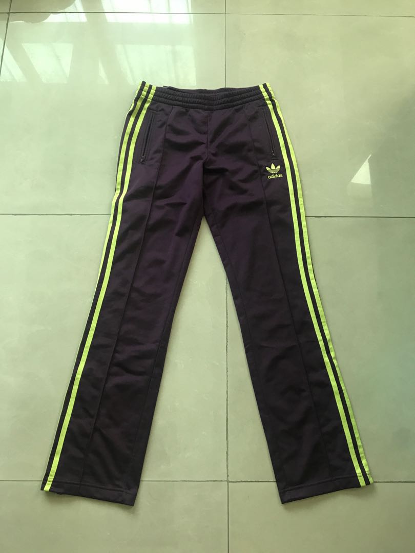 adidas originals track pants green