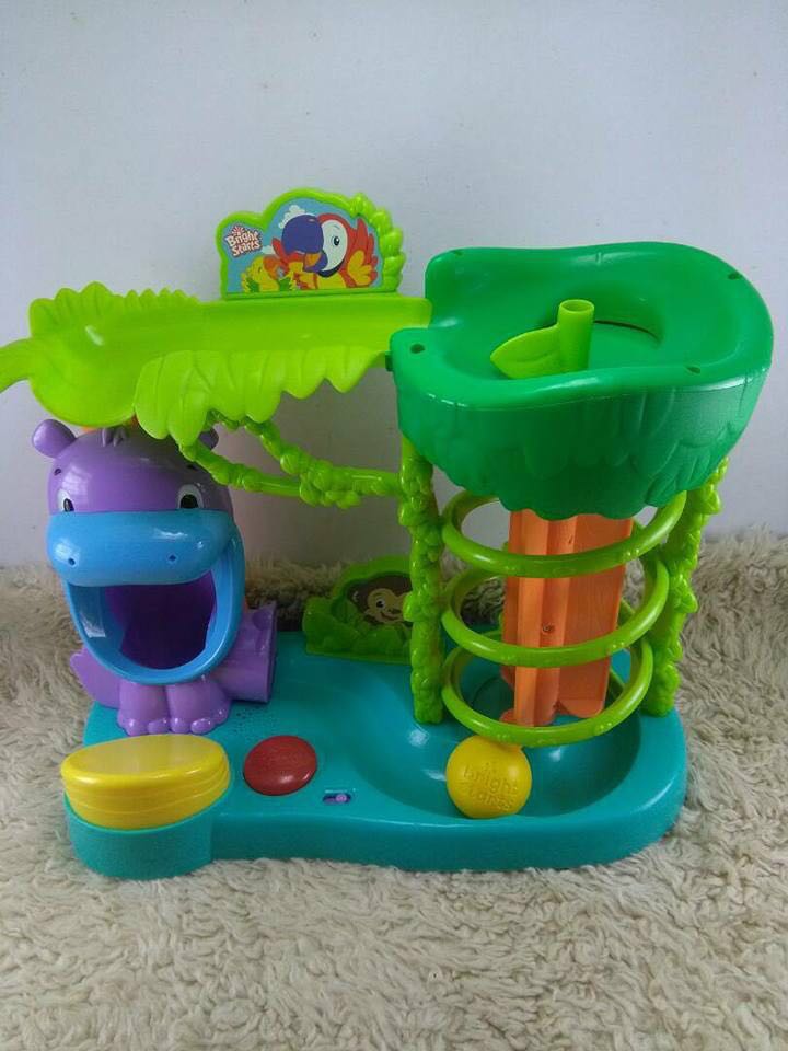 Bright starts store hippo ball toy