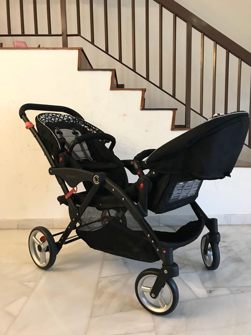 Contours options lt outlet double stroller