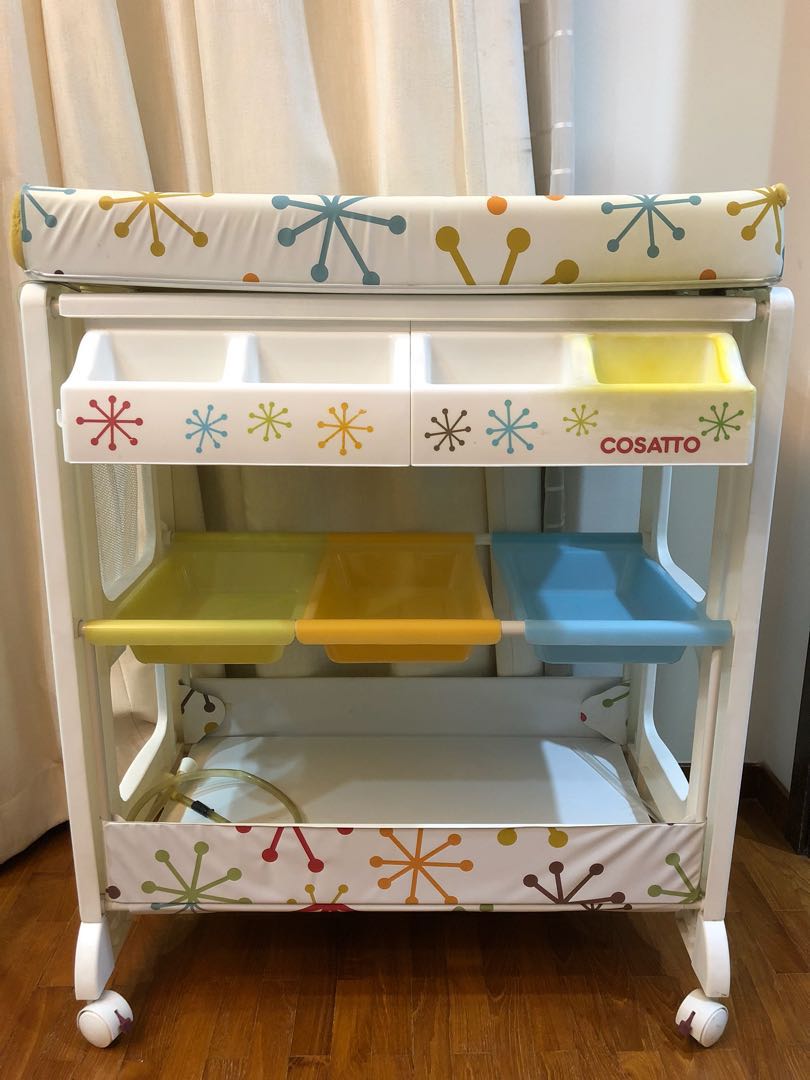 cosatto baby changing unit