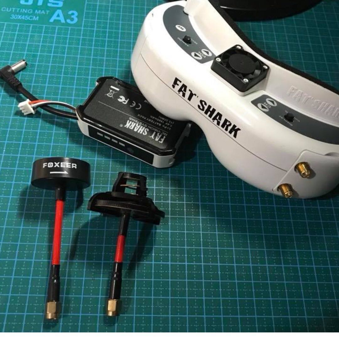 Fatshark HD2 肥鯊 FPV 眼鏡 連Foxeer 鏡頭, 傢俬＆家居, 保安及門鎖 , 保安系統及閉路電視 - Carousell