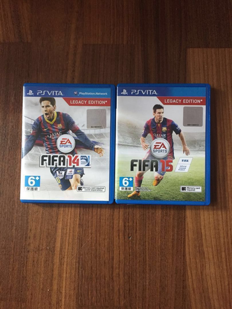 Fifa 14 Fifa 15 Ps Vita Game Toys Games Video Gaming Video Games On Carousell