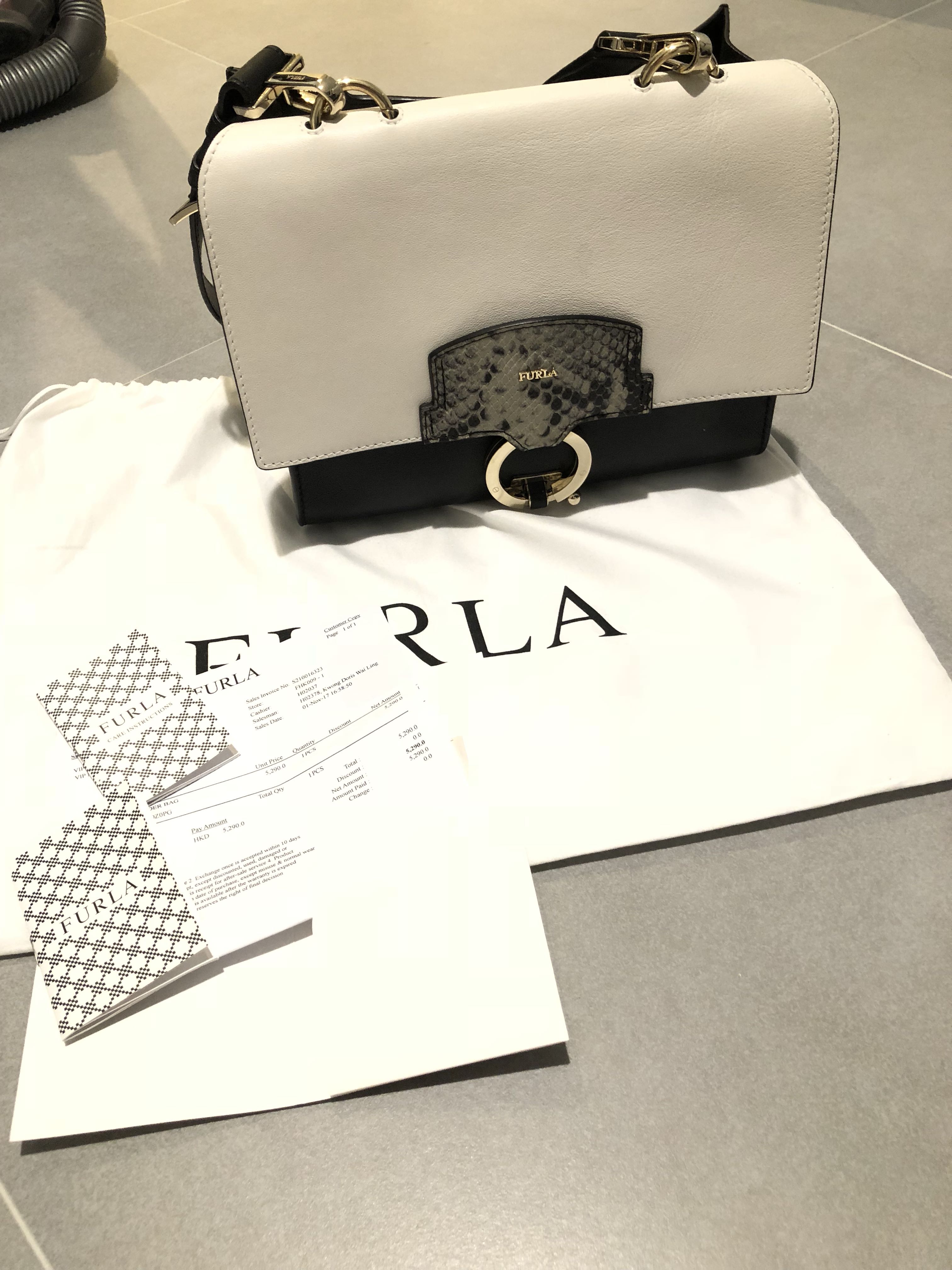 Furla scoop bag Carousell