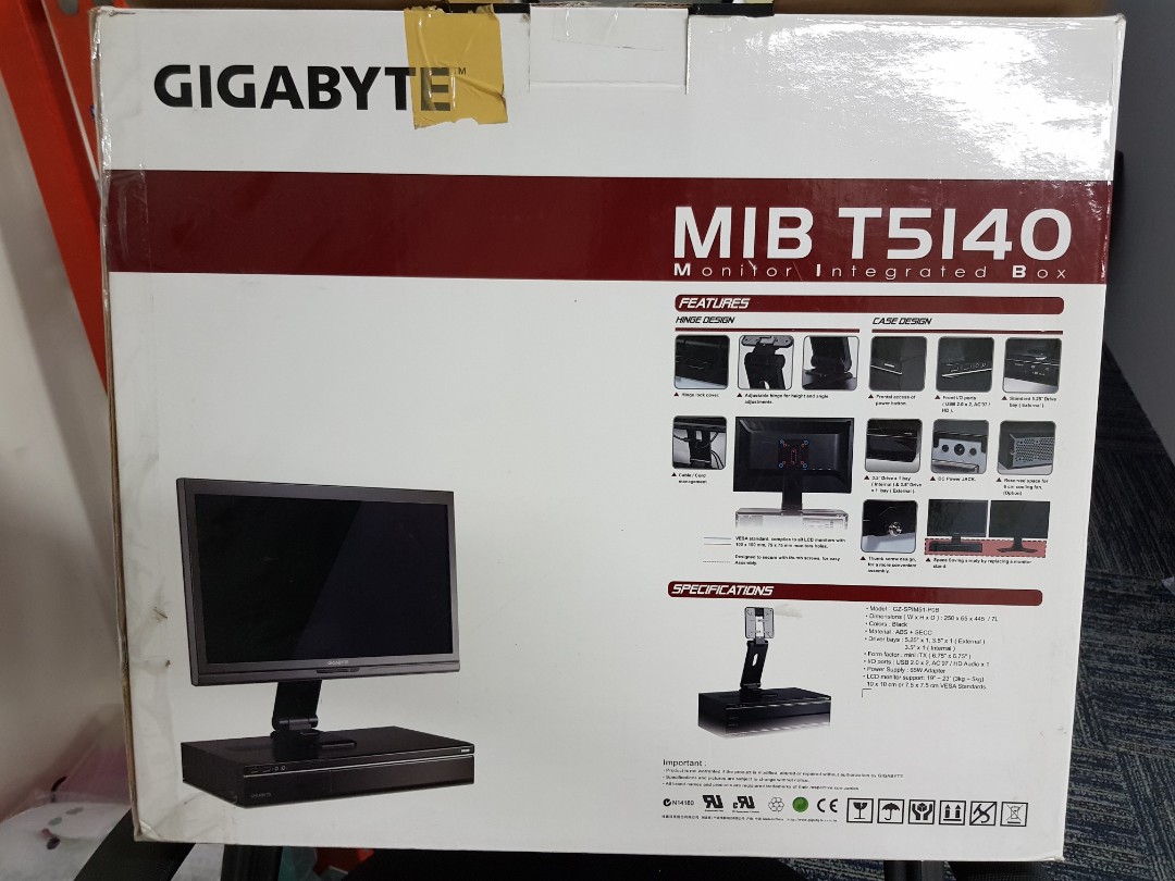 GIGABYTE COMPUTER CHASSIS, Computers & Tech, Desktops on Carousell