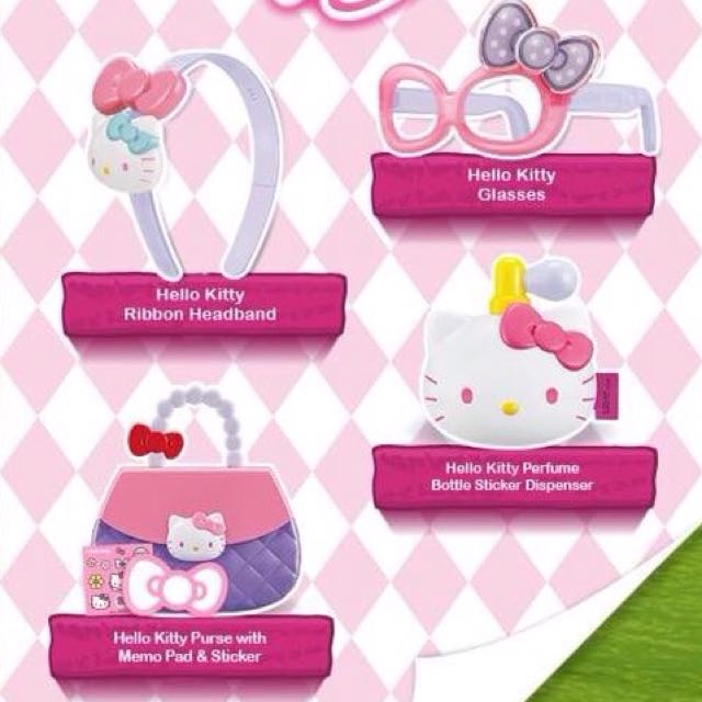 Mcdonalds hello top kitty toys 2018