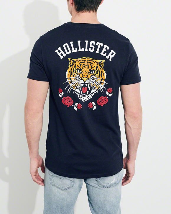 hollister tiger t shirt
