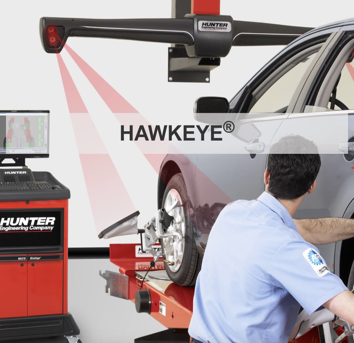 Hunter 3d Wheel Alignment Balancing Car Accessories On Carousell