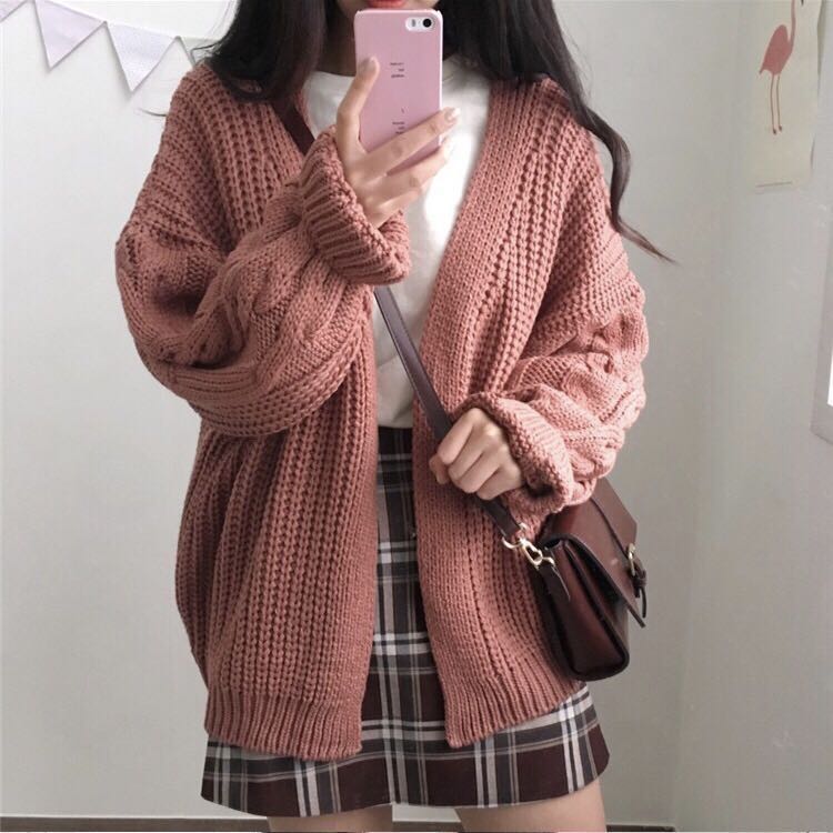Ulzzang cardigan sale