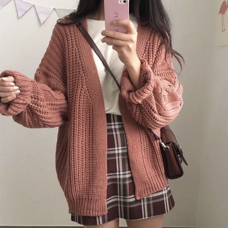 Ulzzang cardigan outlet