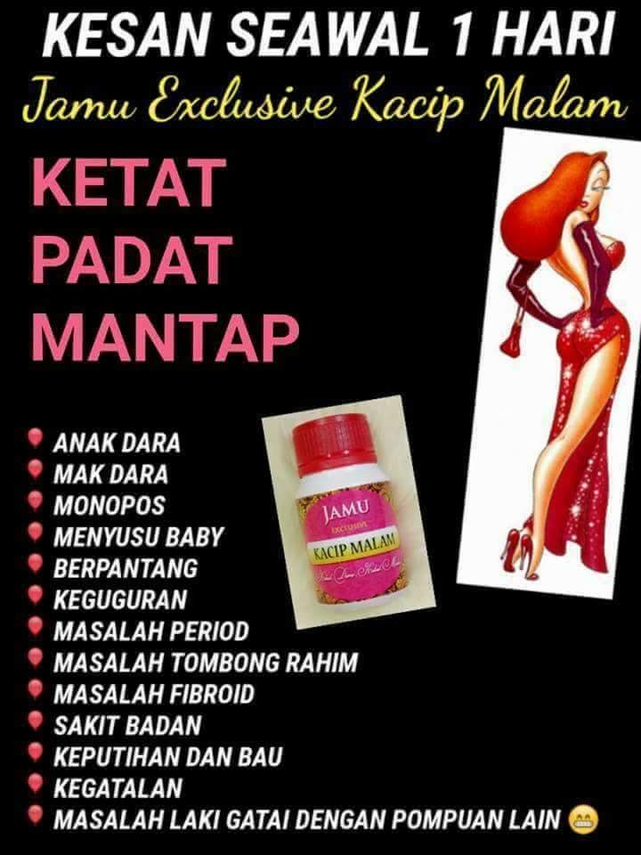 Jamu Kacip Malam Health Beauty Bath Body On Carousell