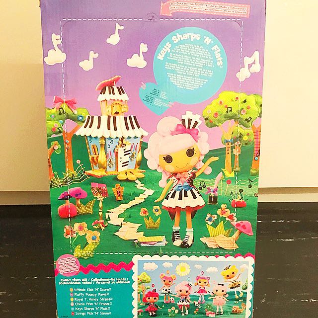 keys sharps and flats lalaloopsy
