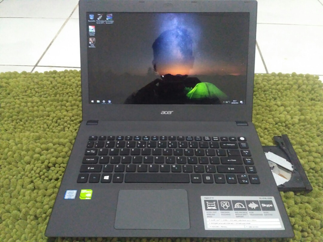 Laptop Acer E5 474g Core I5 Skylike Nvidia Geforce Elektronik Komputer Desktop Di Carousell