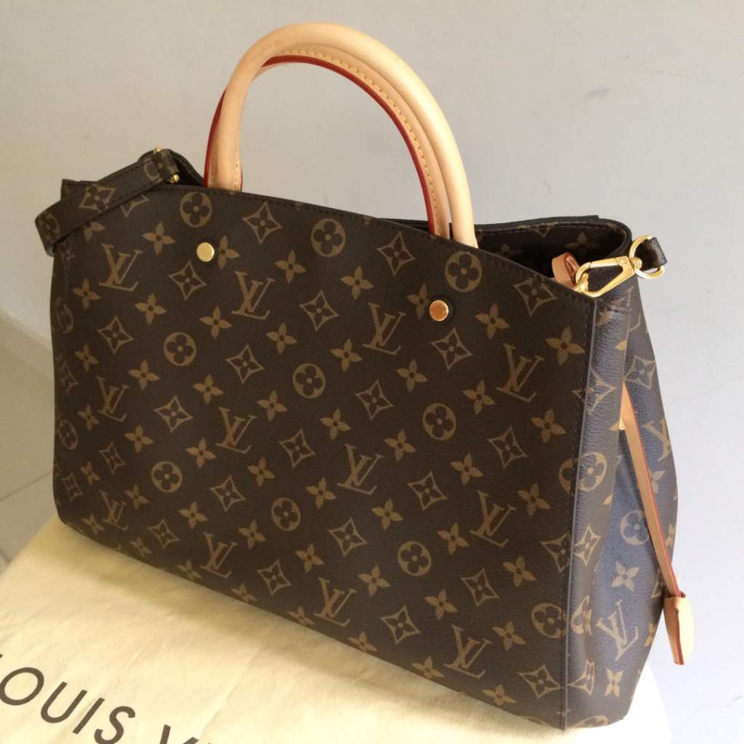 Reduced Price) PRELOVED LV MONTAIGNE MM (Monogram), Women's Fashion, Bags &  Wallets, Purses & Pouches on Carousell