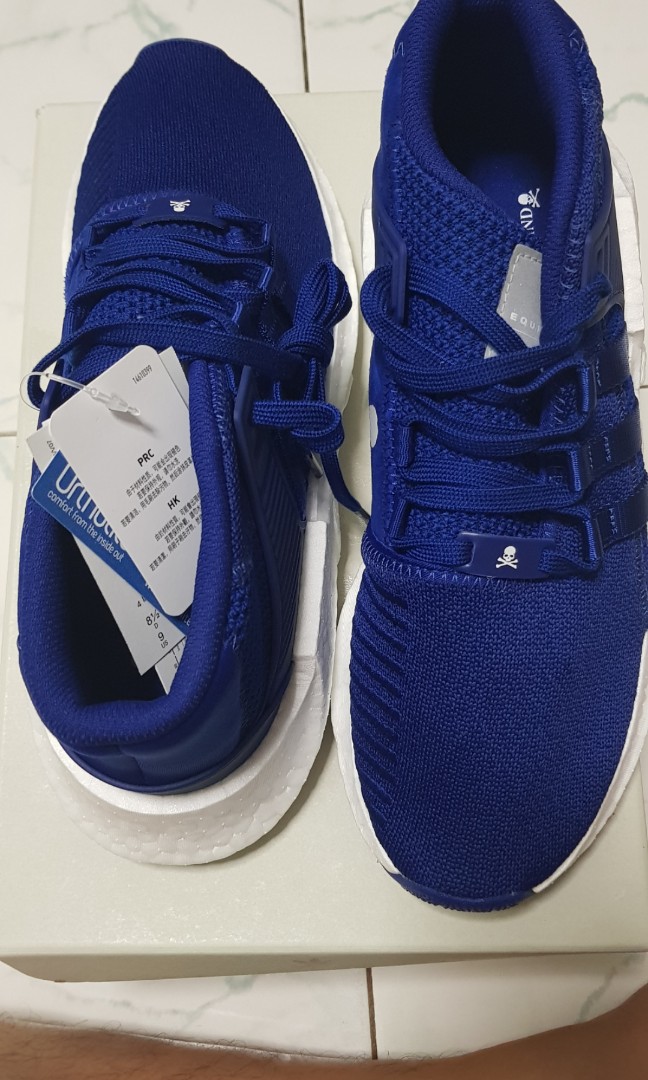 Mastermind World X Adidas EQT Support Mid Blue