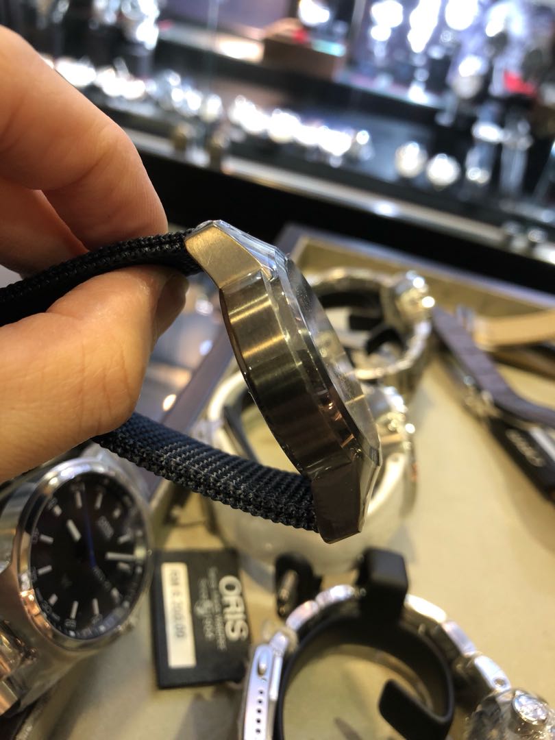 Oris bc3 store rubber strap replacement