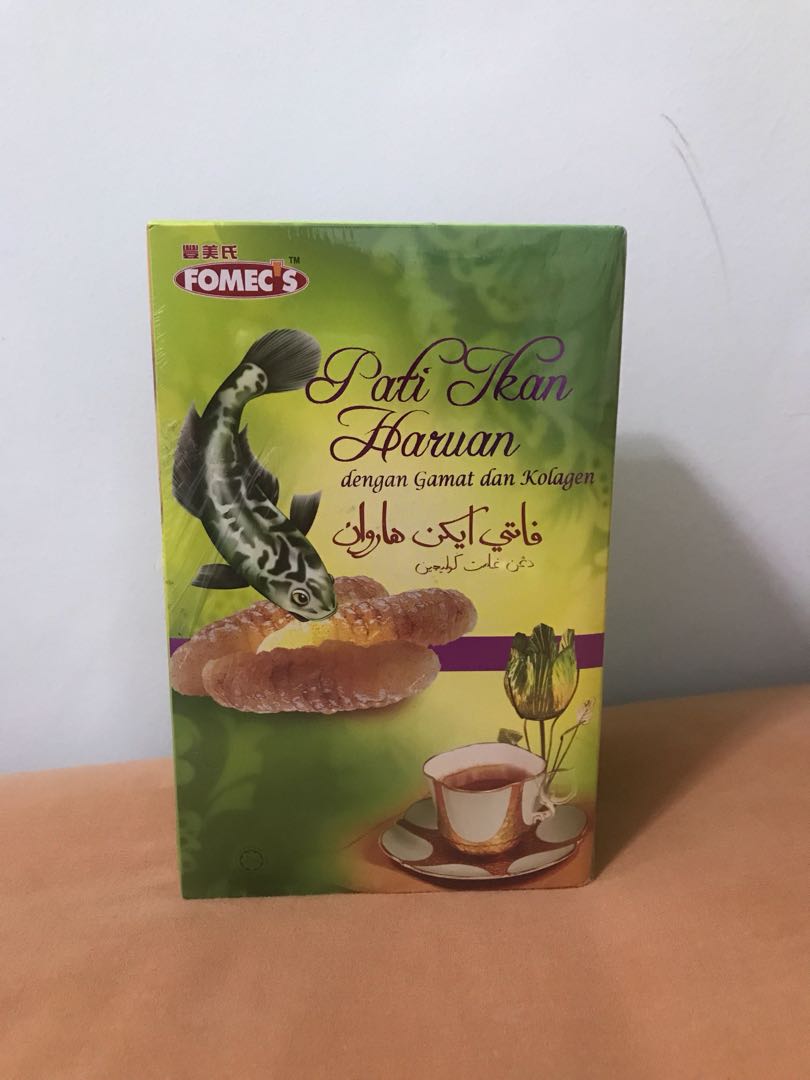 Pati Ikan Haruan Dengan Gamat Dan Kolagen Food Drinks Drinks On Carousell