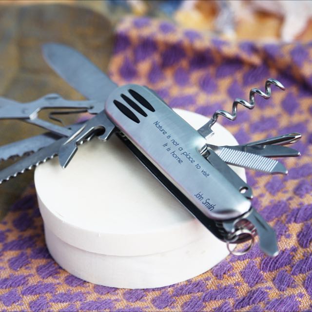 Swiss army knife personalized 2025