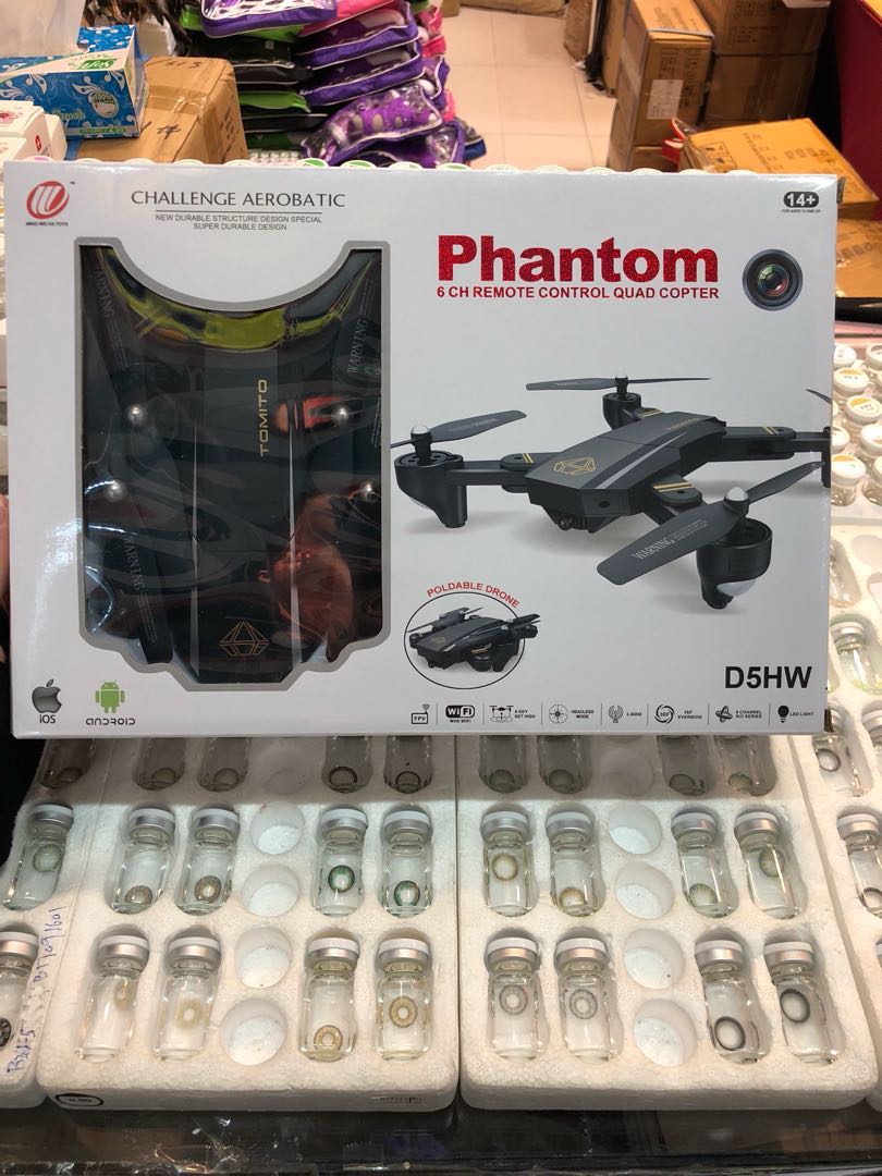 phantom 6 ch remote control quadcopter