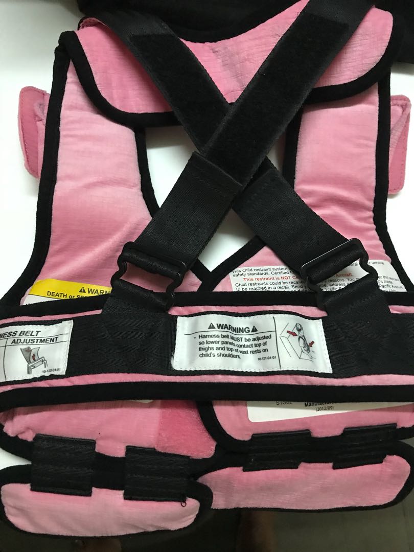 Pink Ride Safer Vest, Babies & Kids, Babies & Kids Fashion on Carousell
