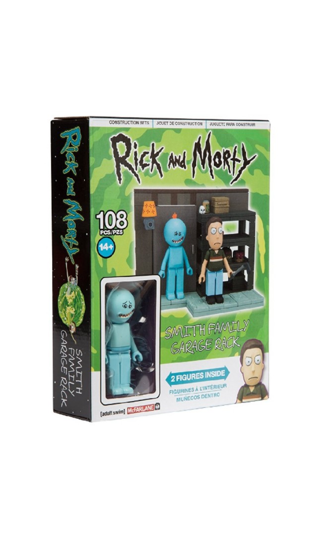 rick and morty garage set