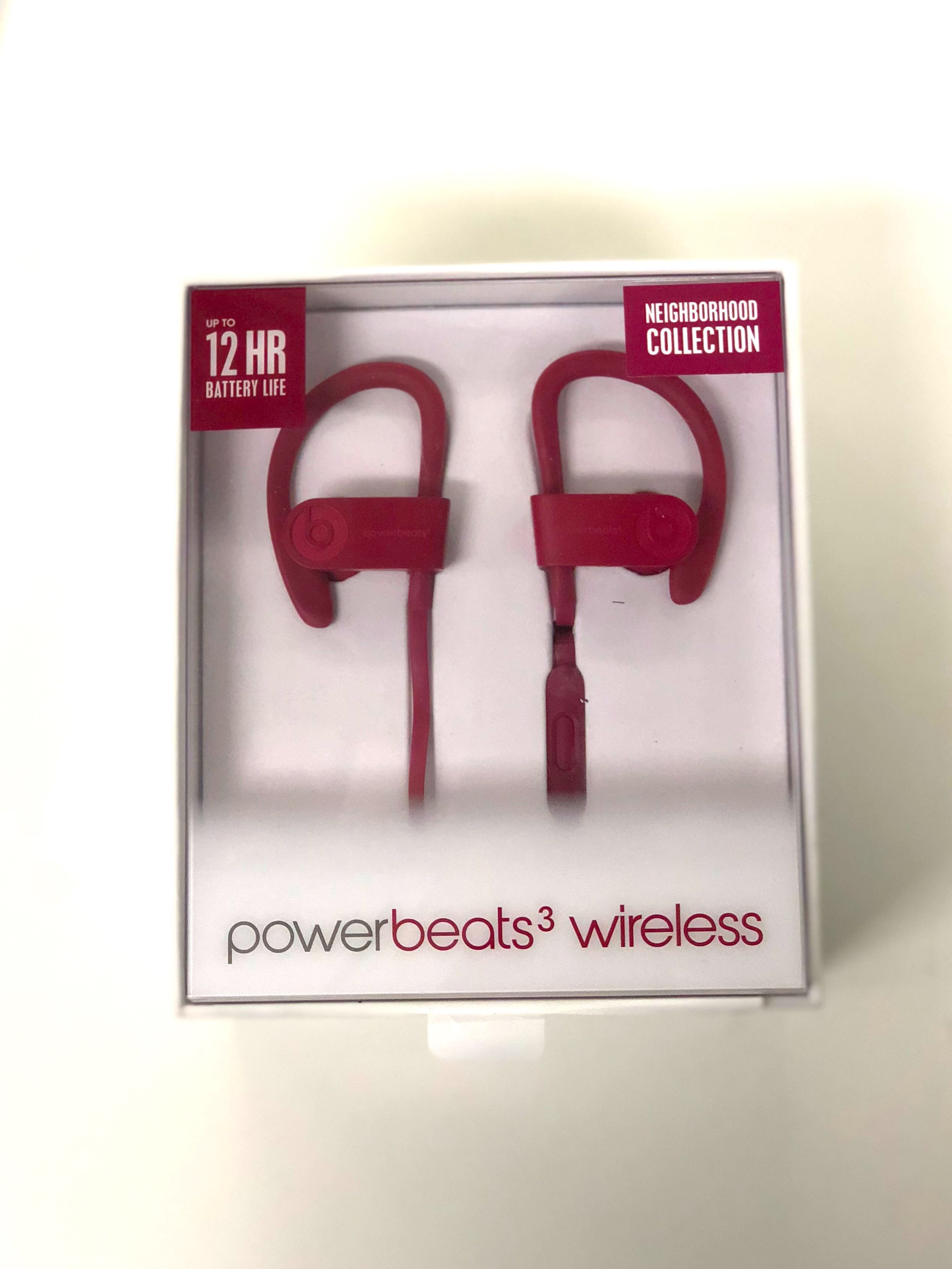 powerbeats3 wireless brick red