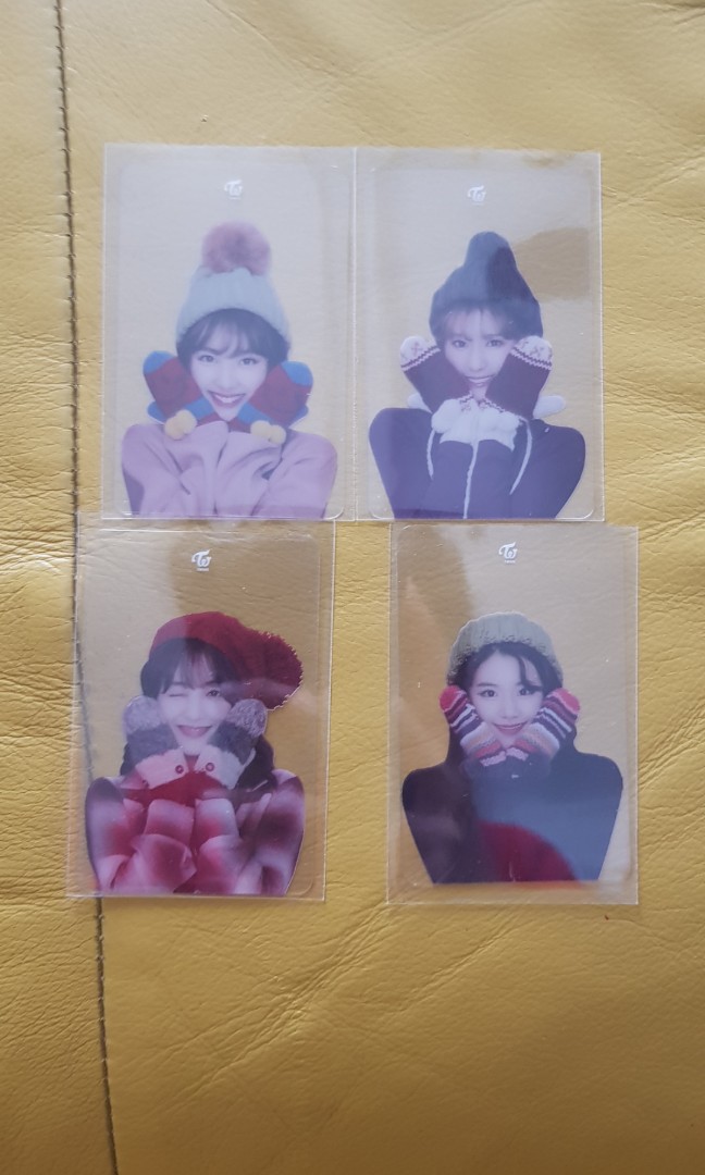 Price Reduced Twice Merry And Happy Blanket Photocard Hobbies Toys Memorabilia Collectibles K Wave On Carousell