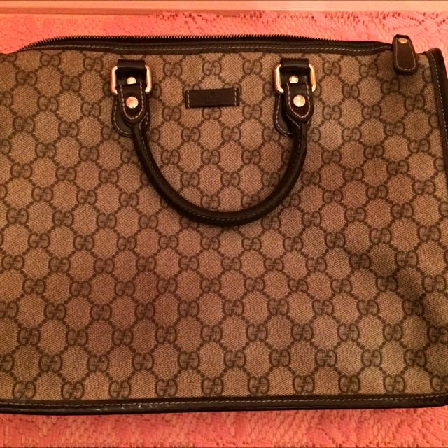 gucci clear tote bag