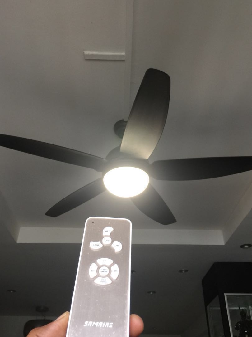 Samire Led Ceiling Fan Remote 3 Different Lighting Options