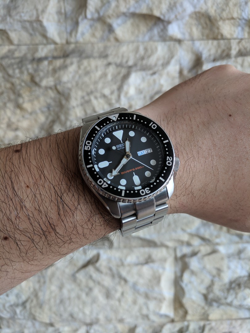 Seiko SKX007 Diver's Watch with Strapcode Super Oyster bracelet, Men's  Fashion, Watches & Accessories, Watches on Carousell