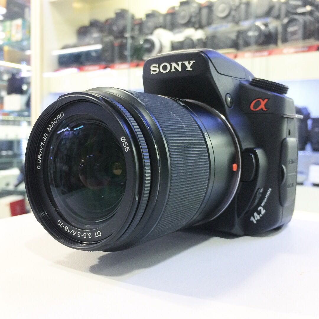 Sony A350 kit set, 攝影器材, 鏡頭及裝備 - Carousell