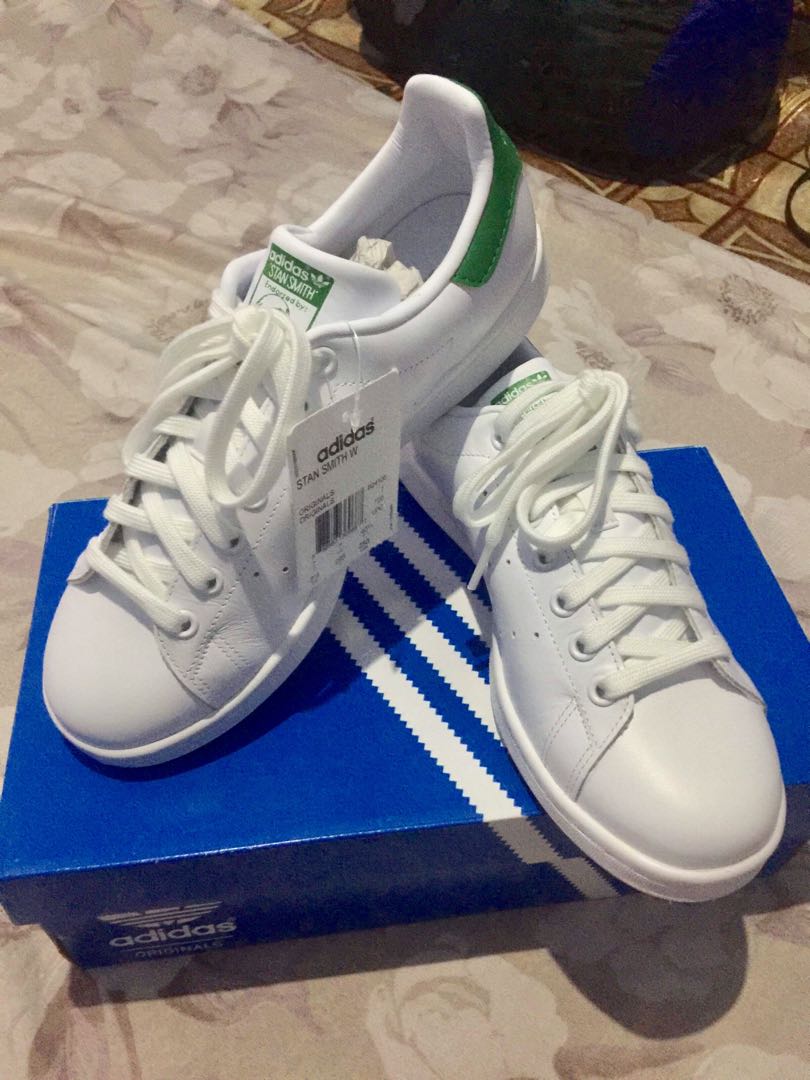 Stan Smith White/Green Rubber Shoes 