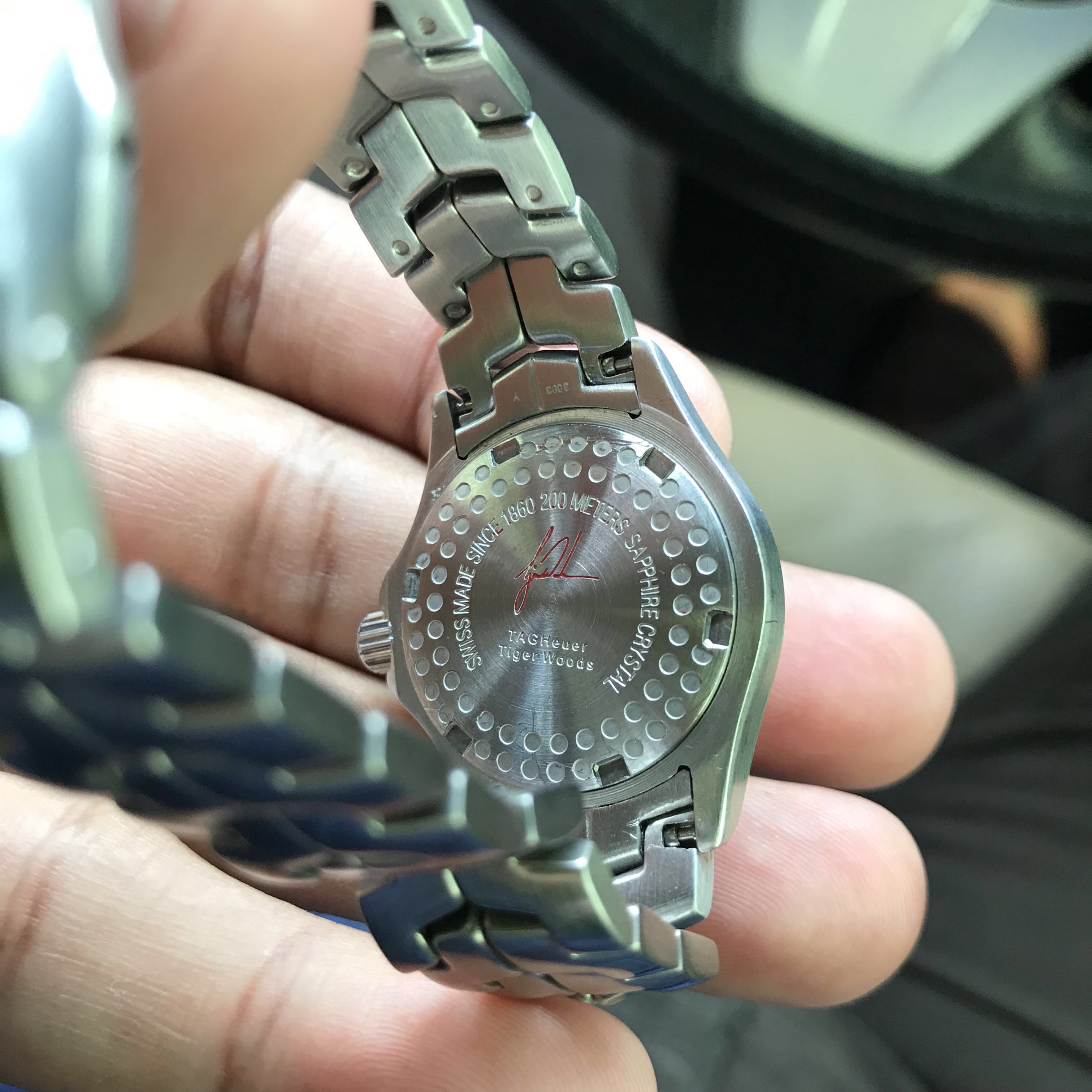 TAG Heuer Link Tiger Woods Sign Limited Edition