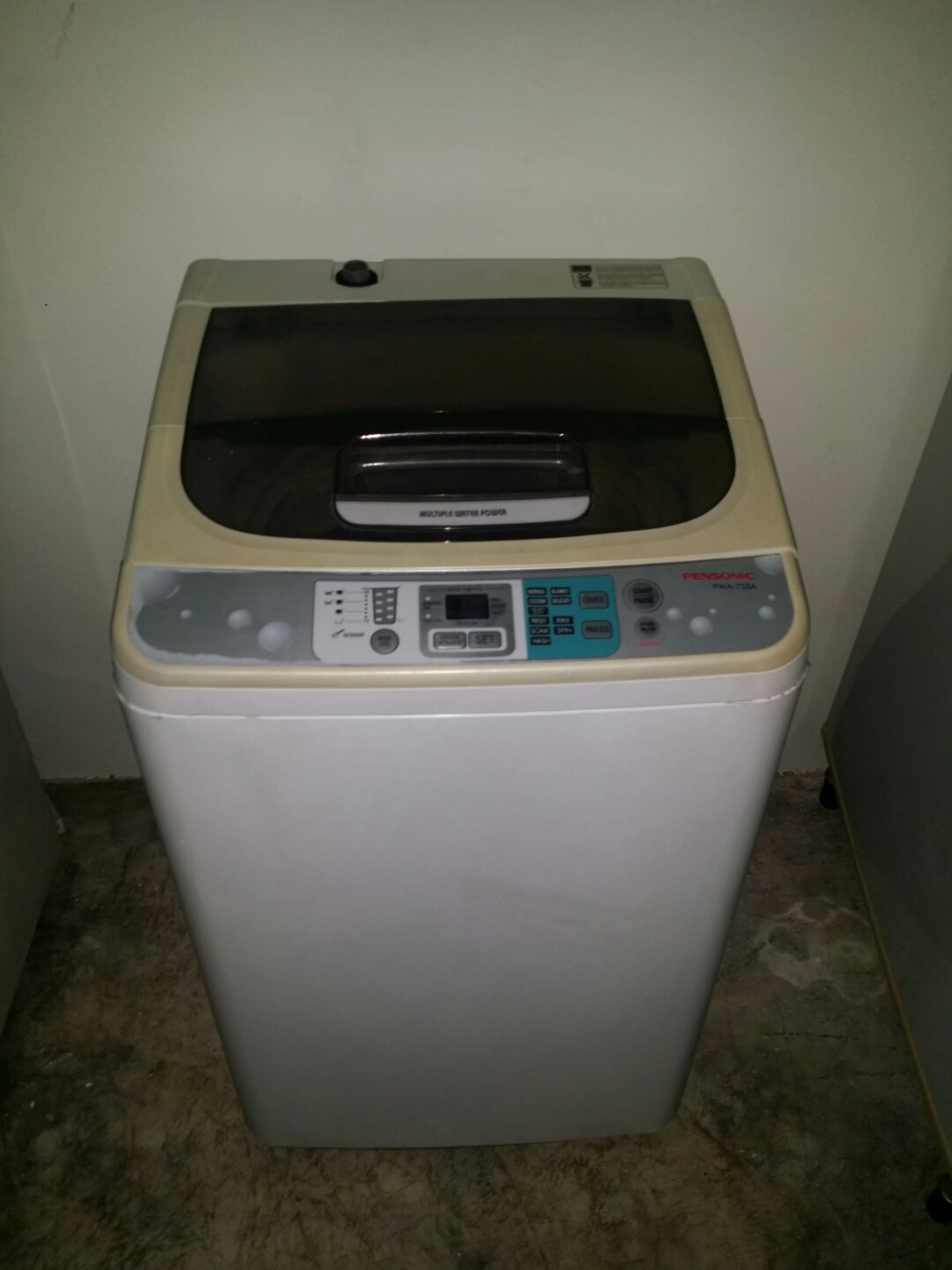 Used Pensonic Washer 7 3kg Washing Machine Mesin Basuh Fully Auto Stainless Steel Drum Kitchen Appliances On Carousell