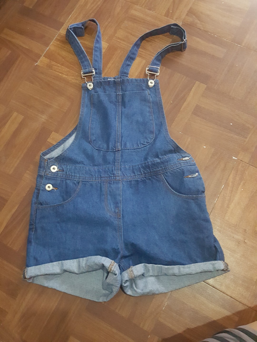 valley girl denim overalls