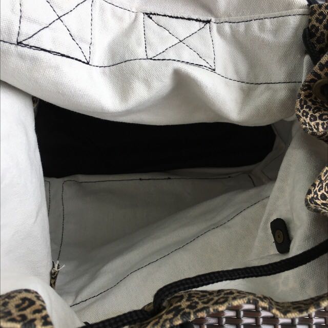 vans cheetah print backpack